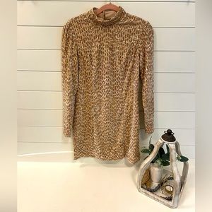Francesca’s, new with tags, mini sequin dress.